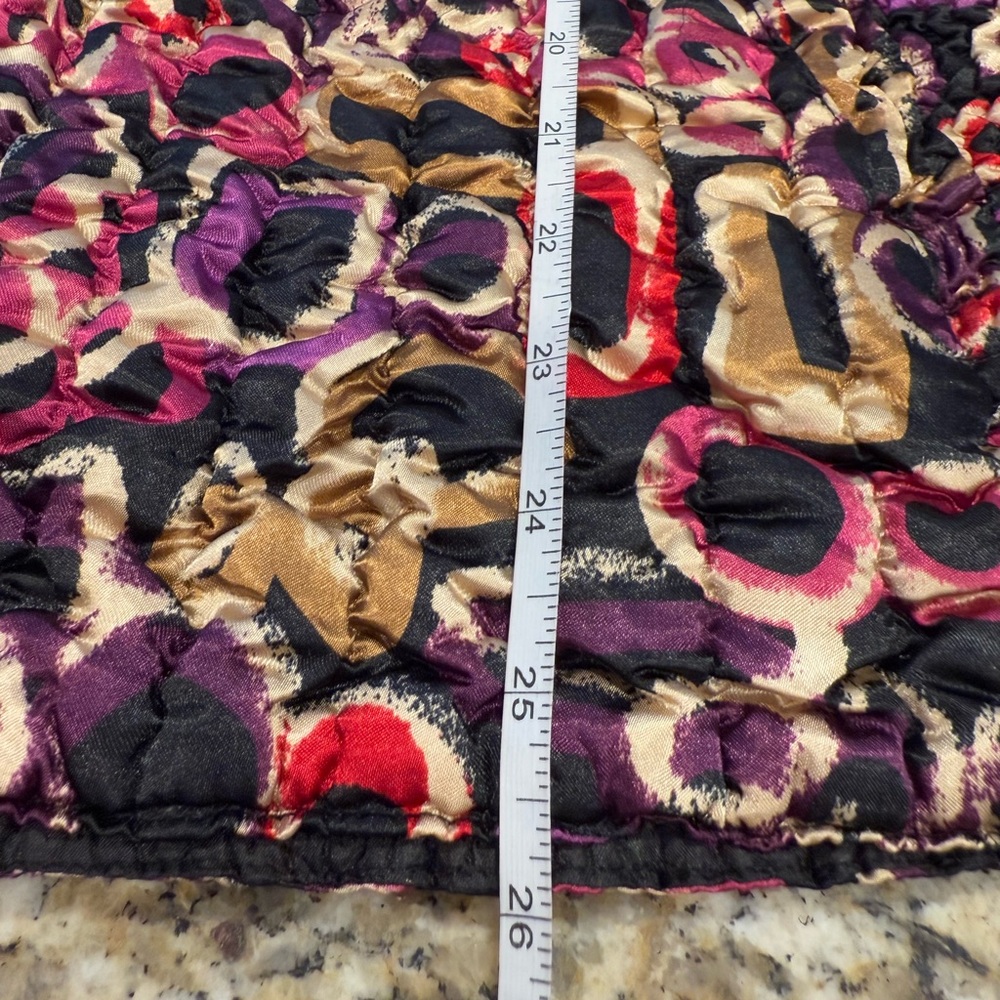 Ruby Rd. Crinkle texture multicolored zip up jack… - image 10